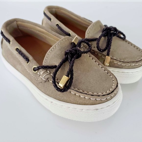 Toddler ATILIER Docksider Suede Shoes - Picture 1 of 5